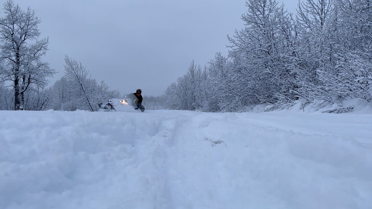 VK540 deep snow, hillclimb, sidehill challenge
