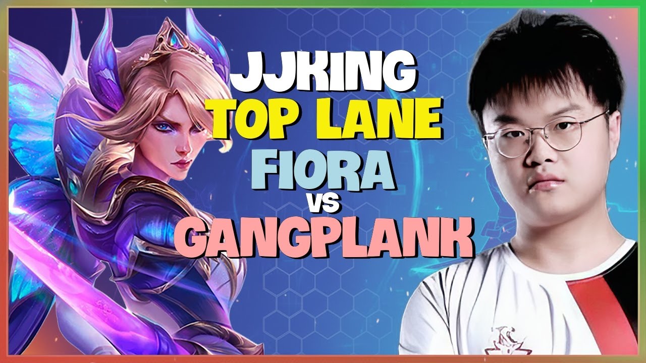JJking Unstoppable Rank 1 Challenger Fiora Mechanics Engsub