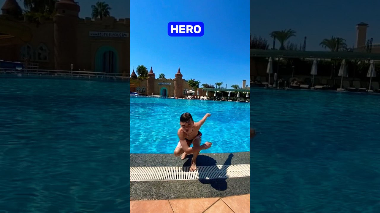 How to go out of the swimming pool? | 3 types of people 