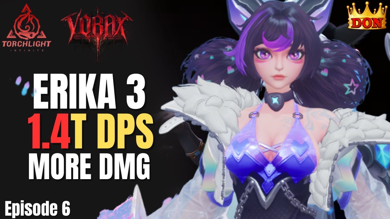Erika 3 Scaling Hard Towards Deepsapce! | Build Update