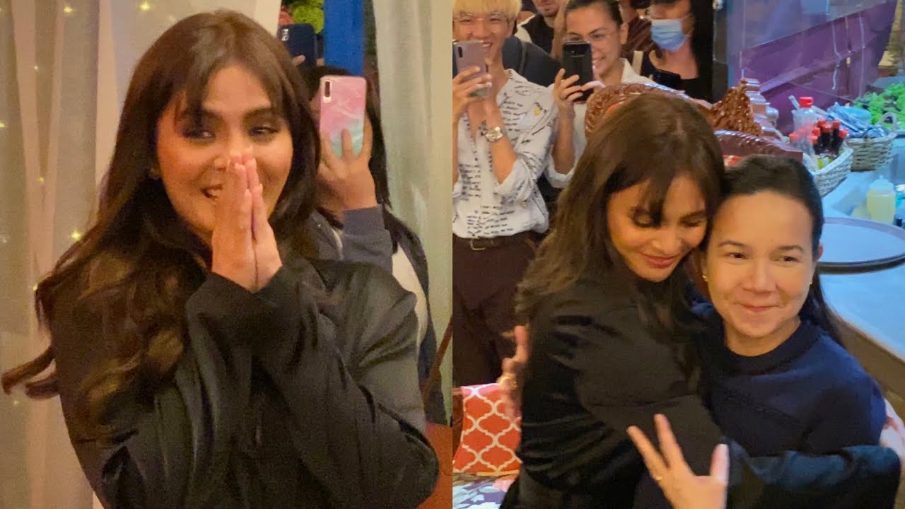 LOVI Poe BIRTHDAY SURPRISE! Gulat Na Gulat Siya! Present ang mga NAGMAMAHAL sa B-day Girl!