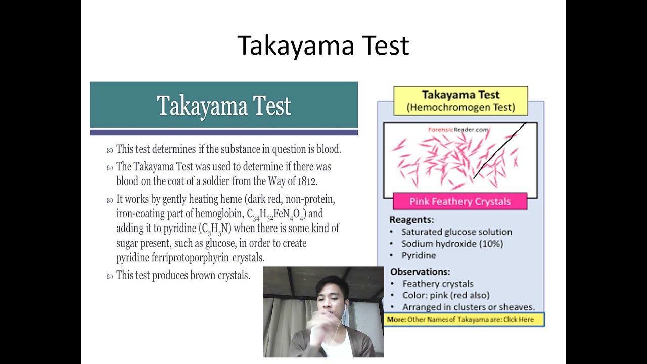 CHAPTER XX Forensic Serology and Bloodstain Pattern Examination