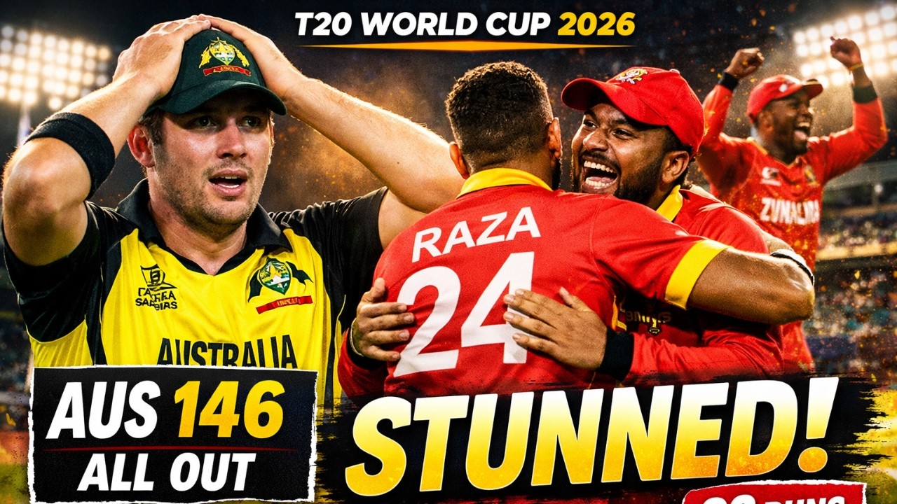 ZIMBABWE SHOCK THE WORLD! 🇿🇼 Australia's World Cup Nightmare | AUS vs ZIM Full Analysis|
