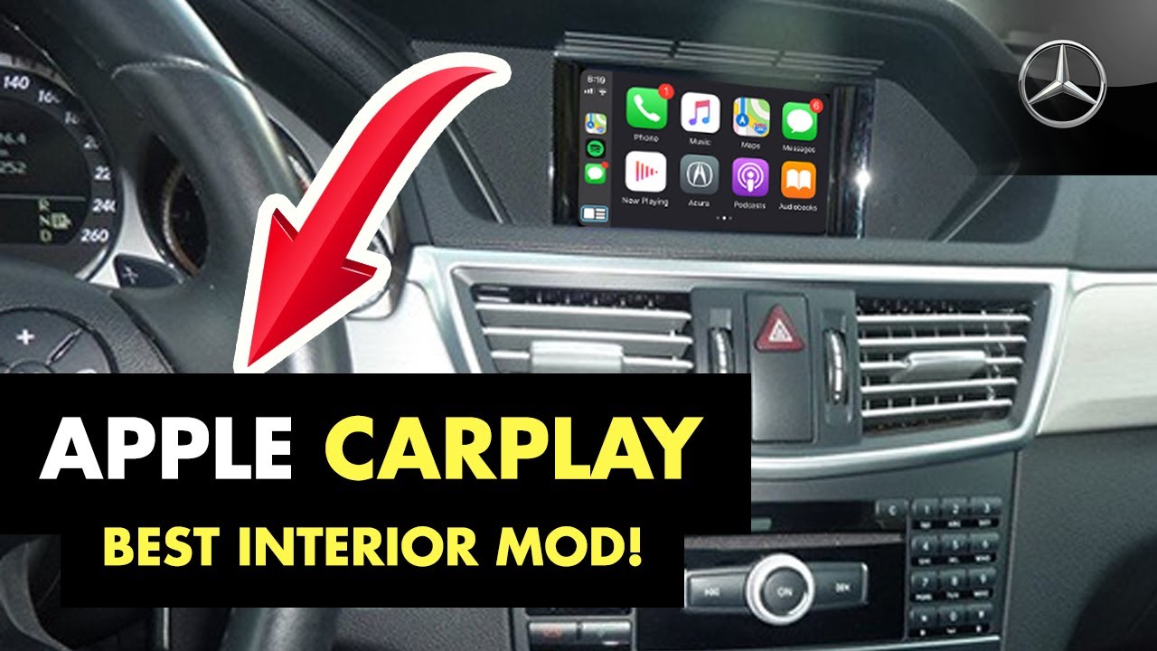 Как установить Apple CarPlay на ваш Mercedes-Benz (2009–2015)