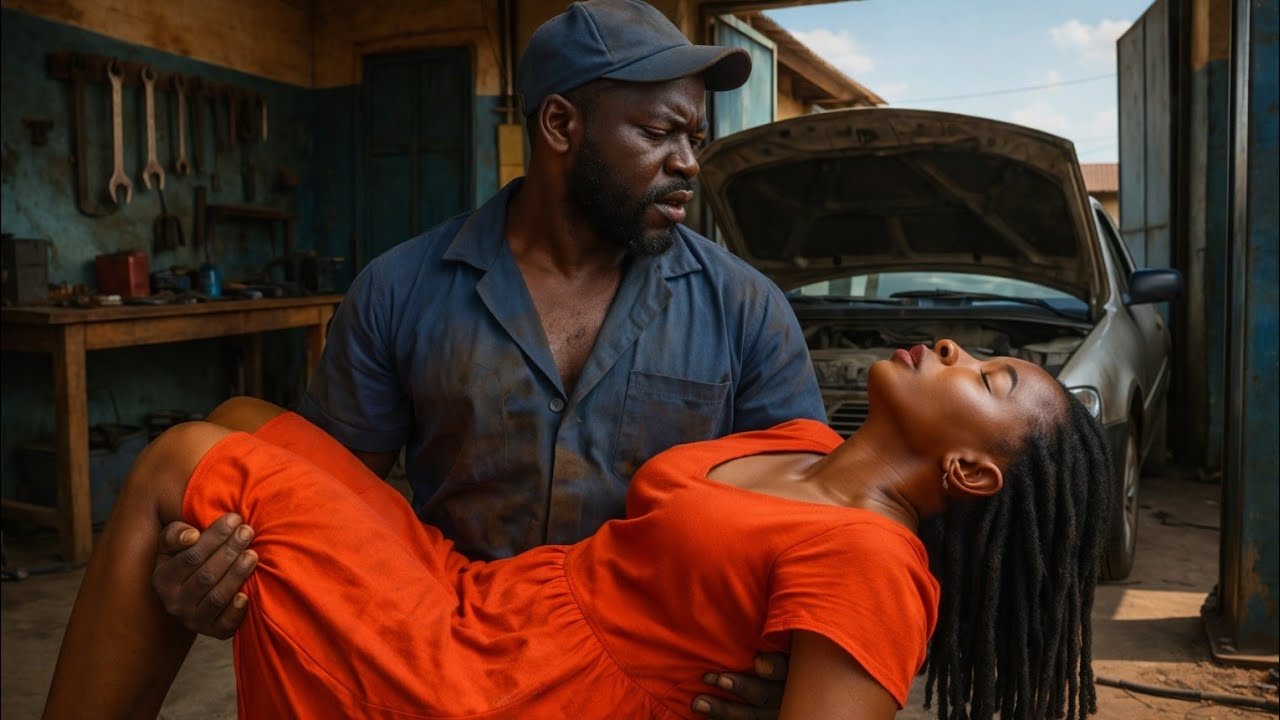 The poor mechanic rescued a dying woman #folktales