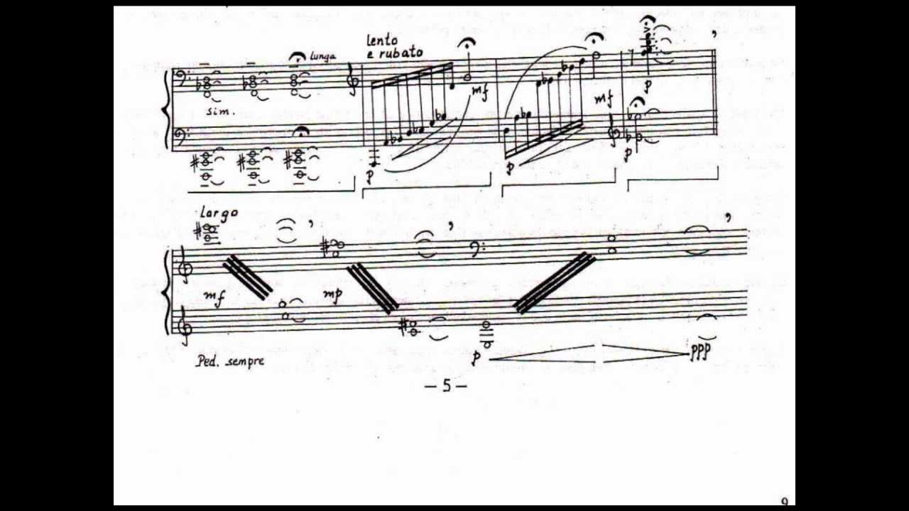 M&uacute;sica contempor&aacute;nea para piano