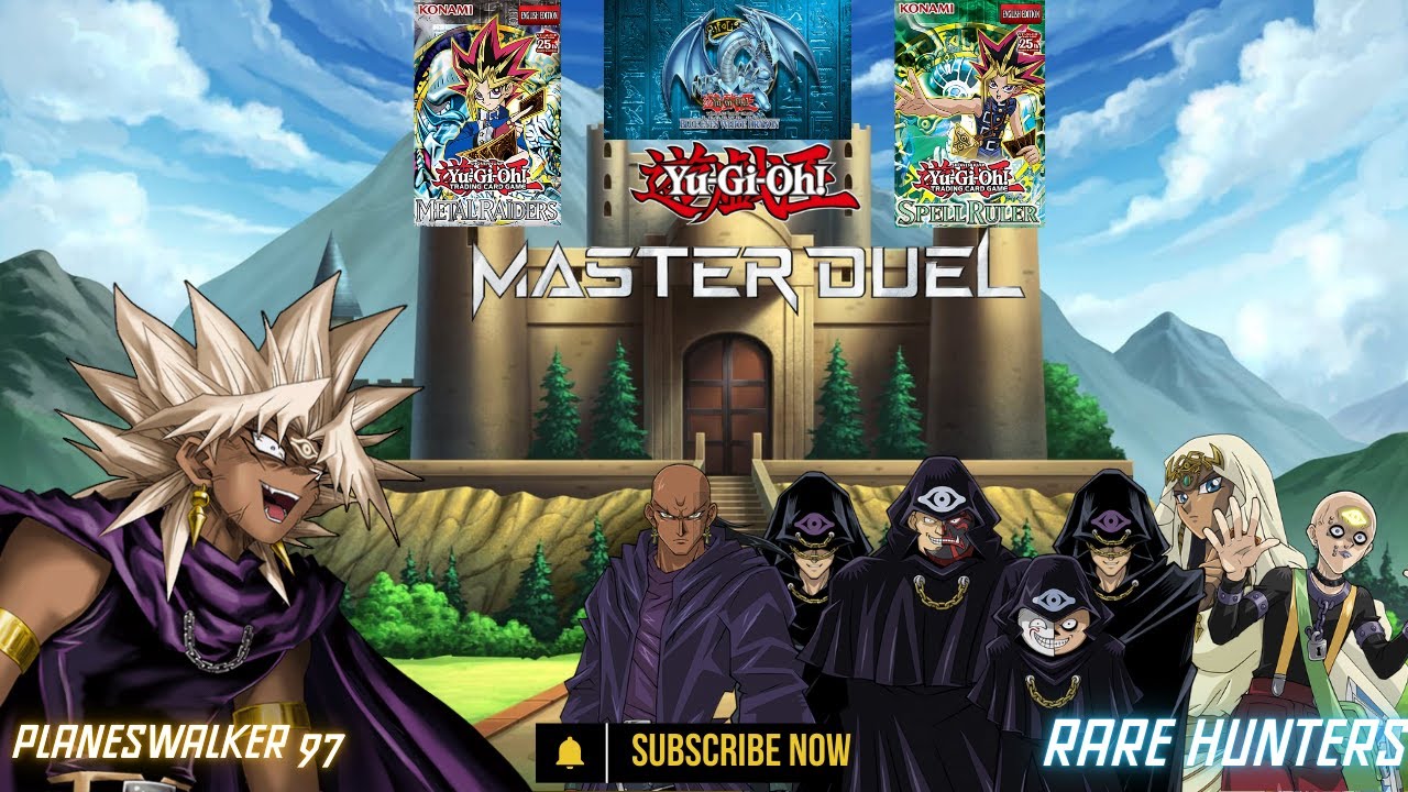 LOB / METAL RAIDERS / SPELL RULER CARDS ONLY!!! ON YU-GI-OH! MASTER DUEL!!