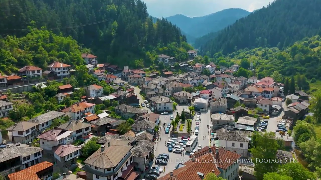 Shiroka Laka, Rhodope mountains Bulgaria /Aerial