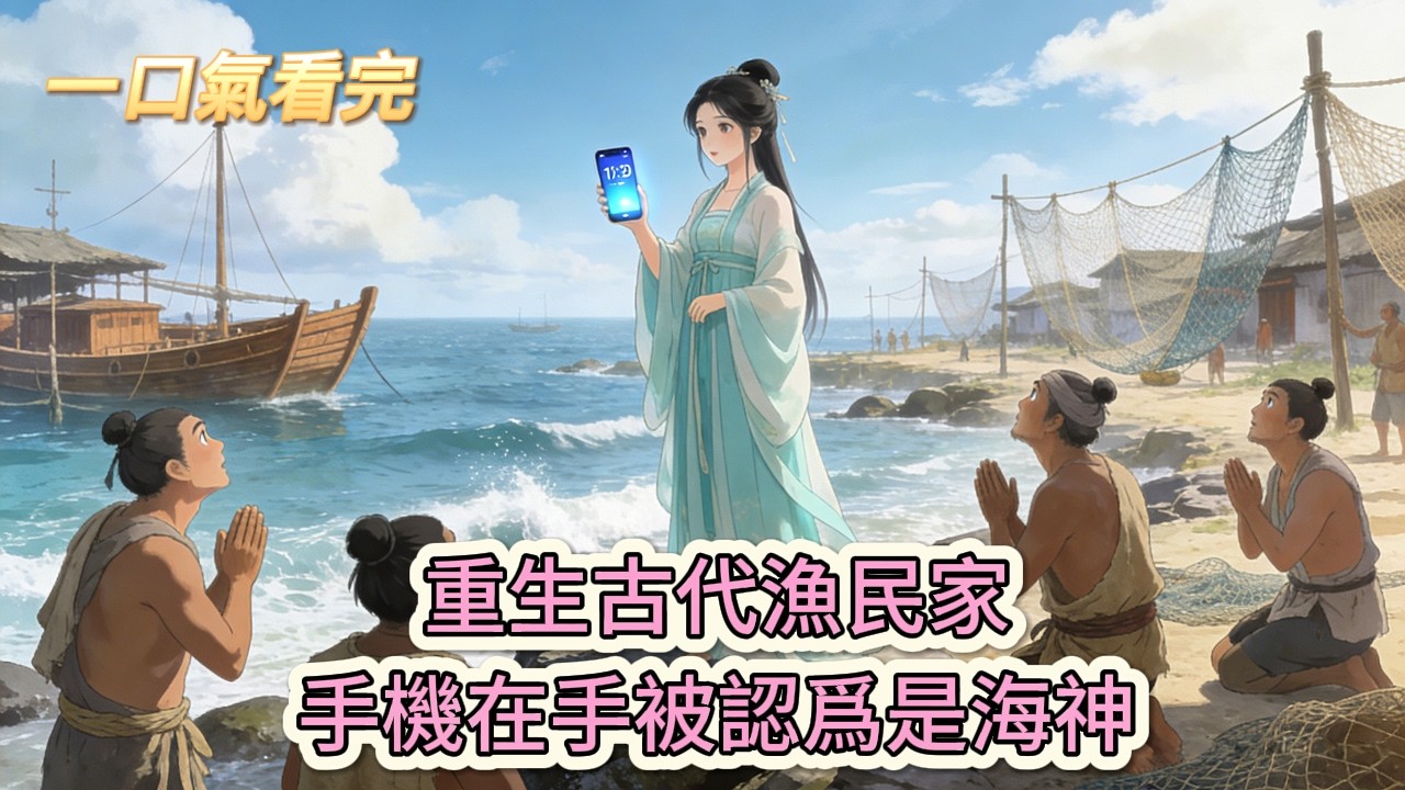完结小说💕《重生之古代我成了海神娘娘》重生古代漁民家！手機在手被認爲是海神#推文 #小说 #悠悠书屋