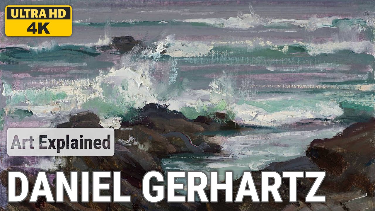 Daniel Gerhartz: A collection of 10 oil paintings with title and year [4K]