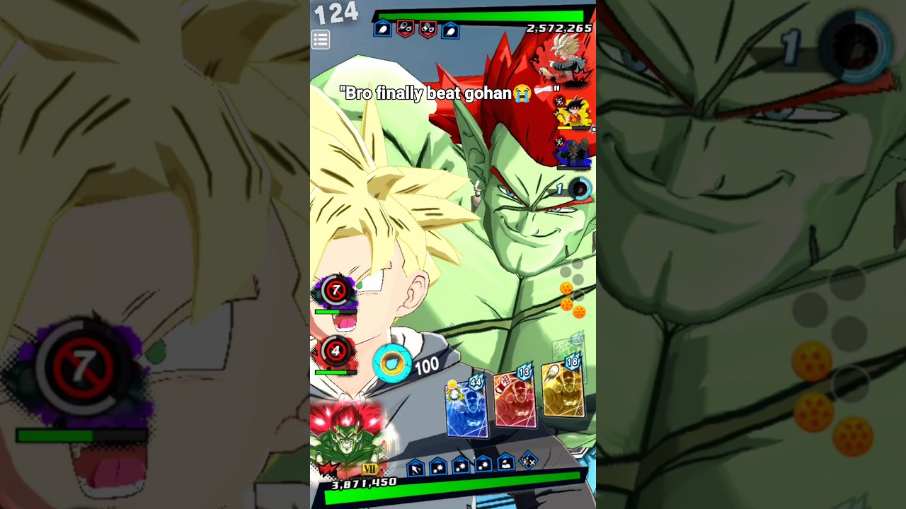 &laquo;Зенкай Буджак мстит SSJ Гохану💀💥&raquo; (Dragon Ball Legends) #dblegends #dbl #shorts