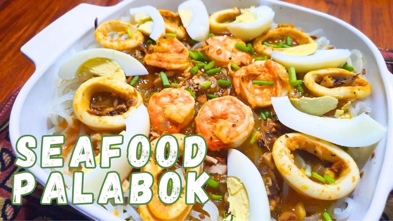 Seafood Palabok | Pancit Palabok | Malyn's Craves