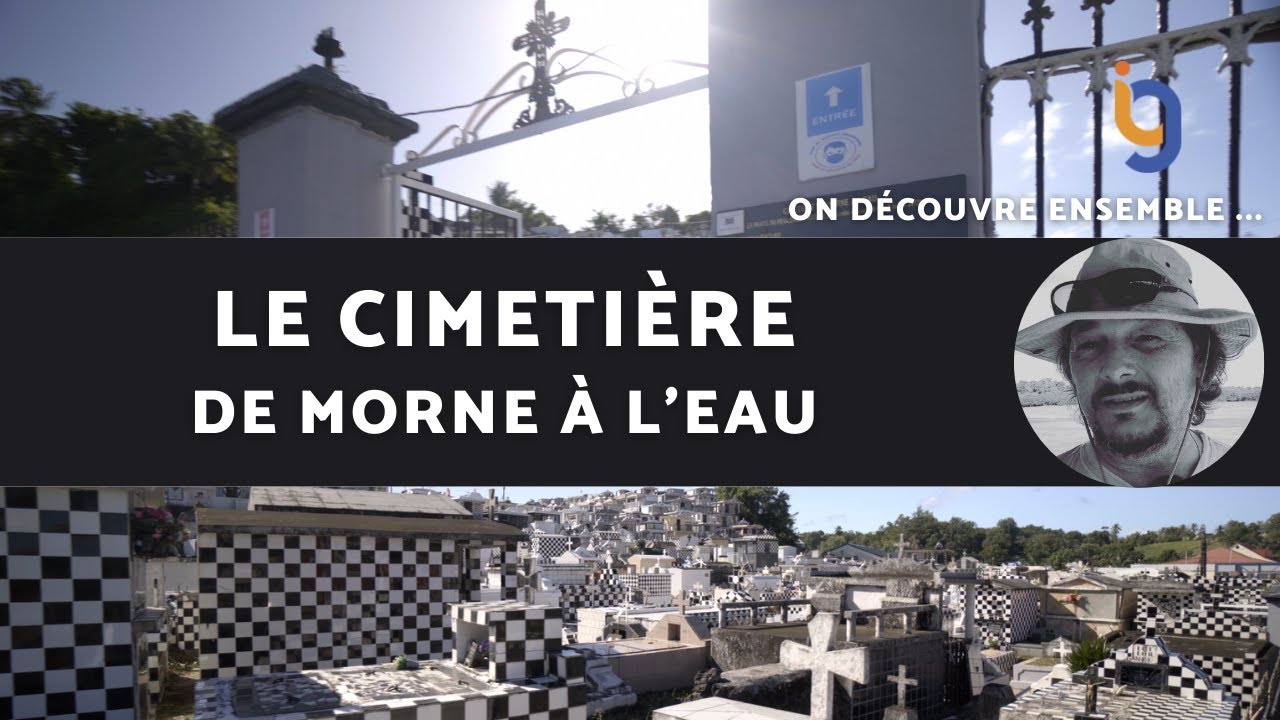 Le cimetière de Morne à l'Eau en Guadeloupe