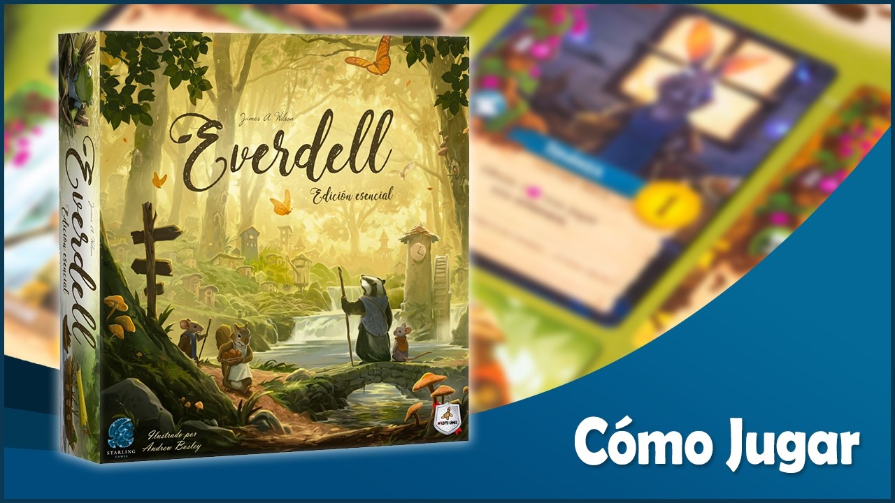 Aprende a Jugar EVERDELL 🌳🐿️🐢 - Tutorial, Ejemplos y Comentarios