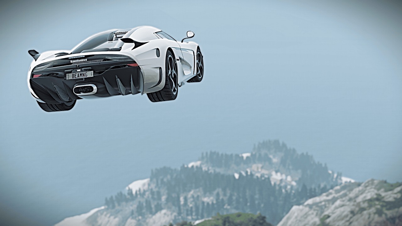 This Jump Completely Destroyed the Car | Epic High Speed Car Jumps #016 | BeamNG.drive