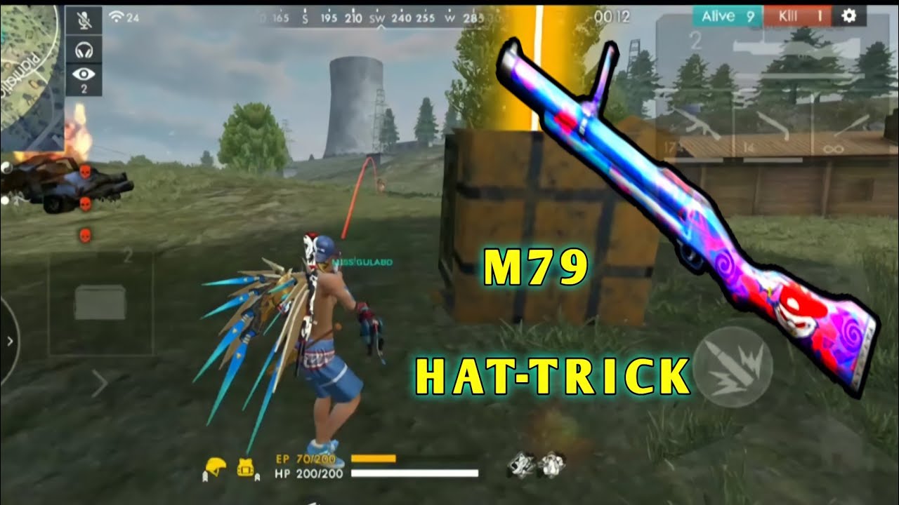 #freefirem79 #m79                                      M79 Hat-Trick Push Ranked | Finish The Game