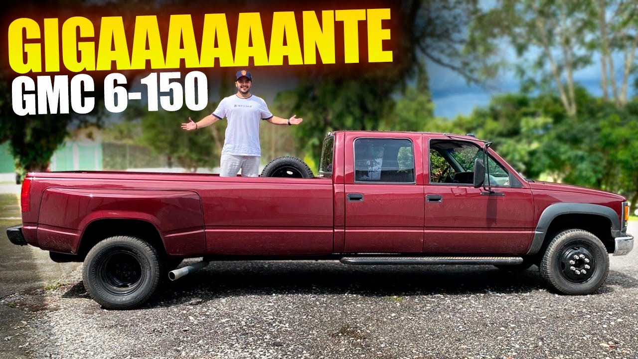 GMC 6-150, um caminhão transformado em caminhonete!