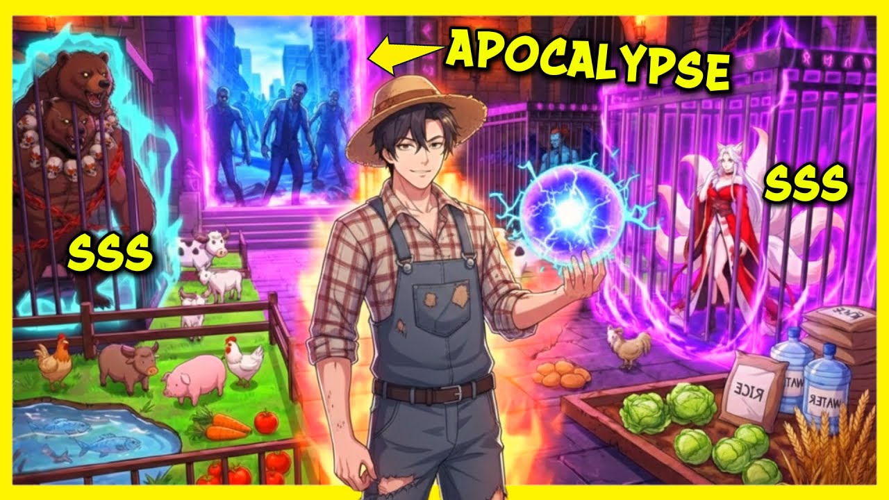 Saat Dunia Hancur, Ia Menumbuhkan Tanaman & Hewan di Penjara Milik Dewa! - Manhwa Recap