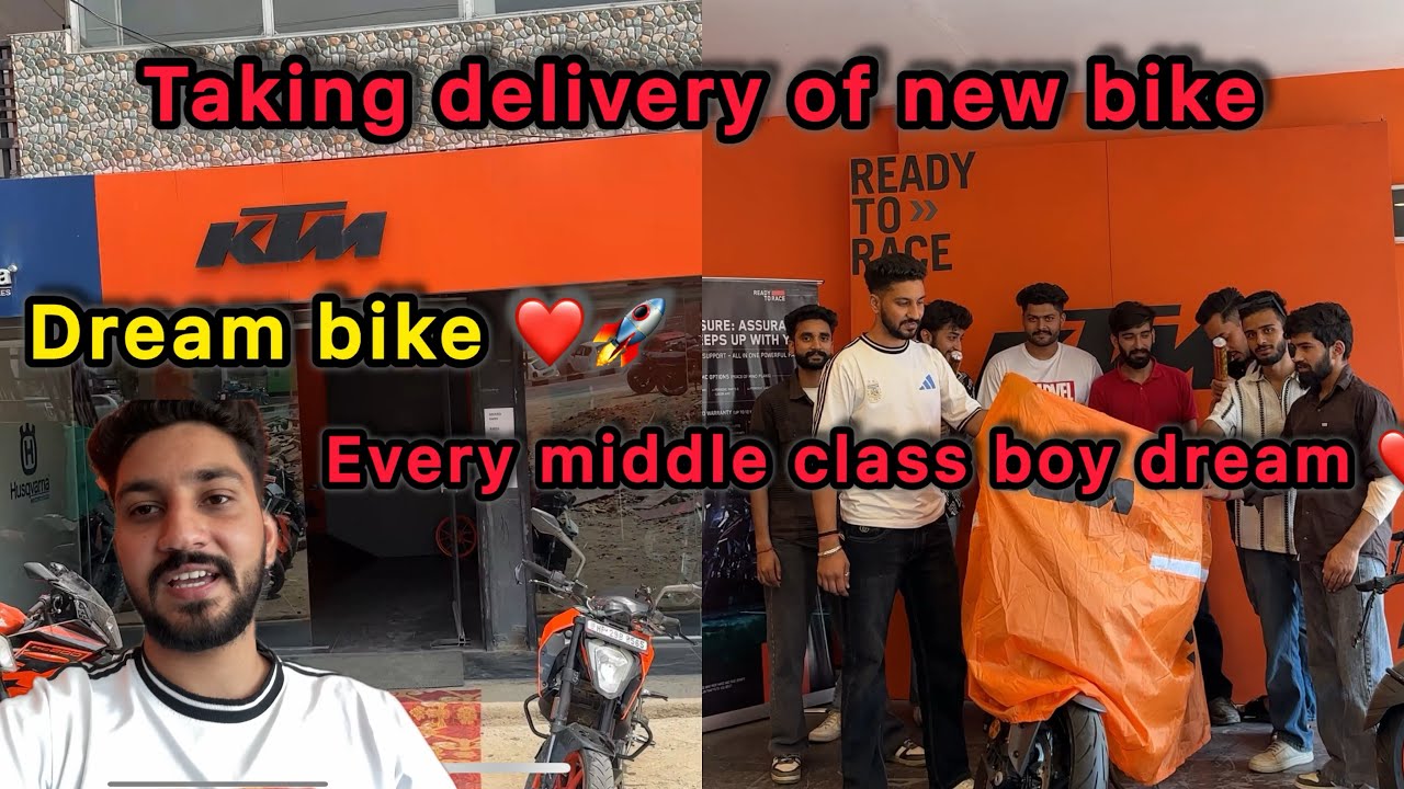 When Dreams Become Reality: My New Bike || every middle class boy dream bike🥺❤️