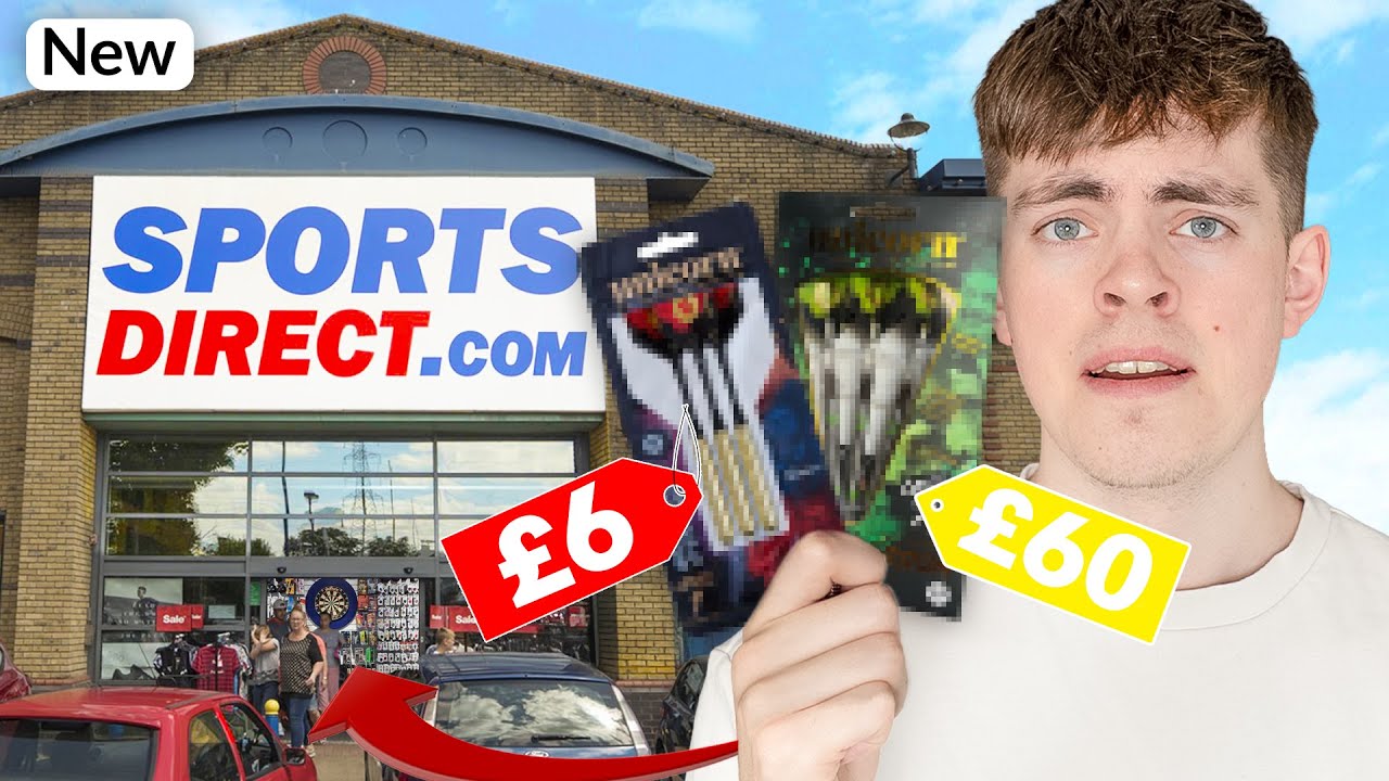 Дартс от Sports Direct: 6 фунтов против 60 фунтов!