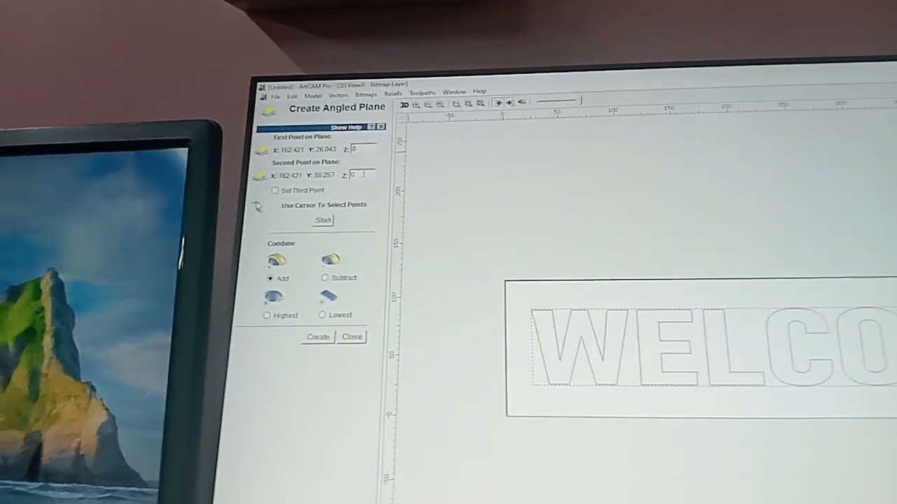 artcam ma 3d disjing