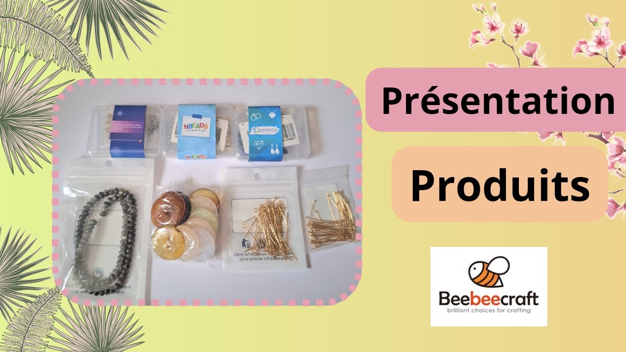 Haul Beebeecraft, de beaux produits pour la création de bijoux