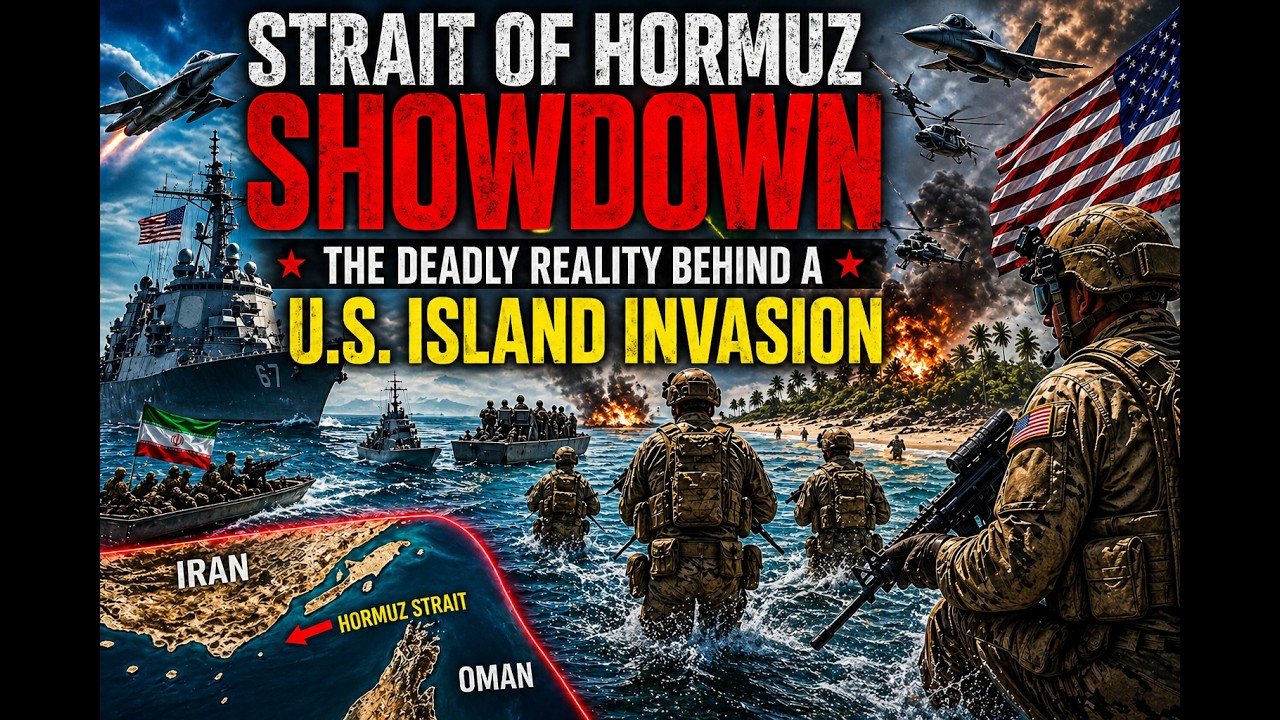 Strait of Hormuz Showdown: The Deadly Reality Behind a U.S. Island Invasion