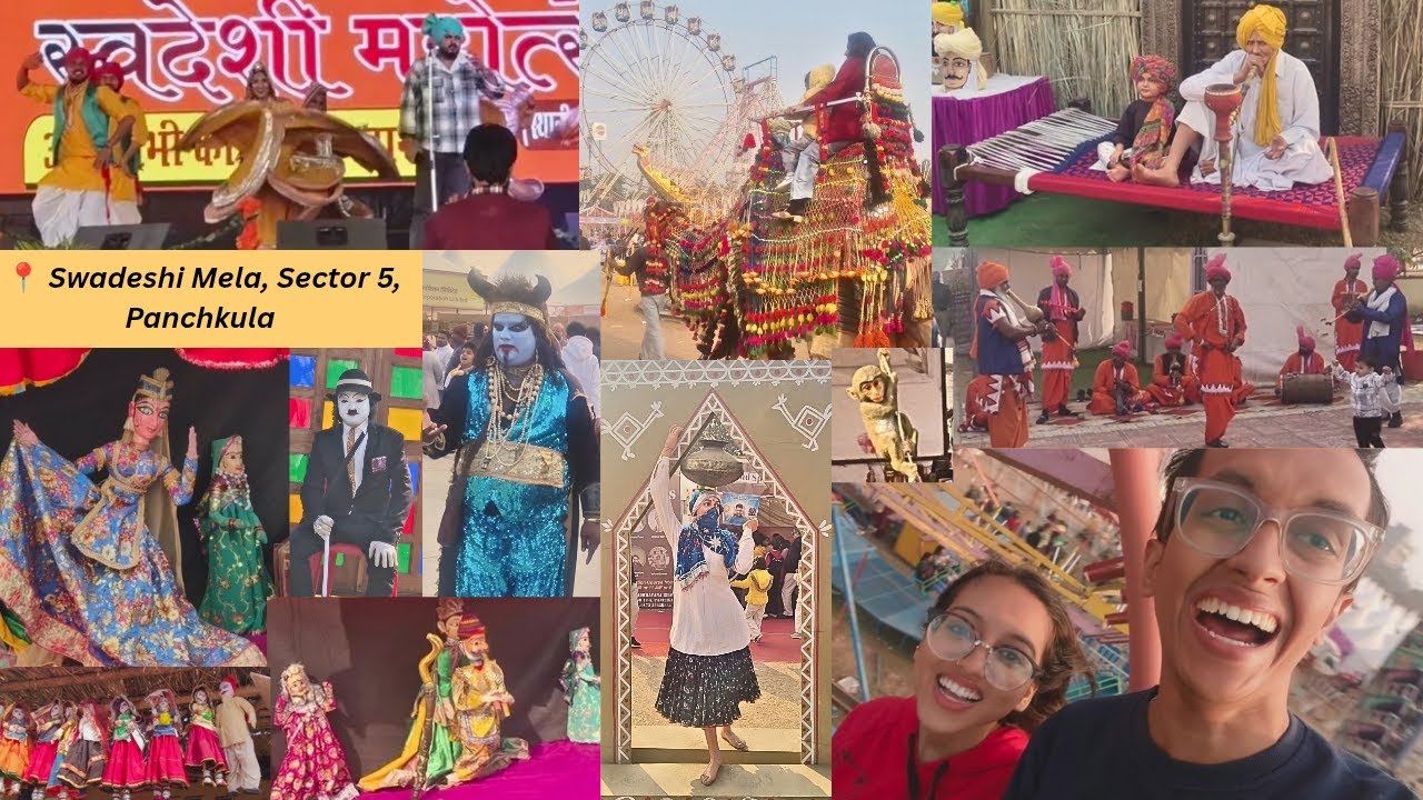 Swadeshi Mela Panchkula  🇮🇳 | Haryanvi Culture, Desi Vibes & Handmade Swadeshi Products 🎡