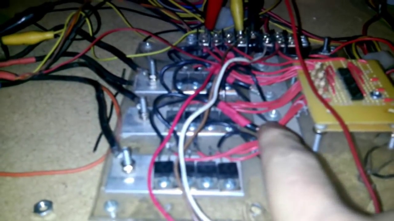 Running a car alternator as a bldc electric motor with some diy stuff