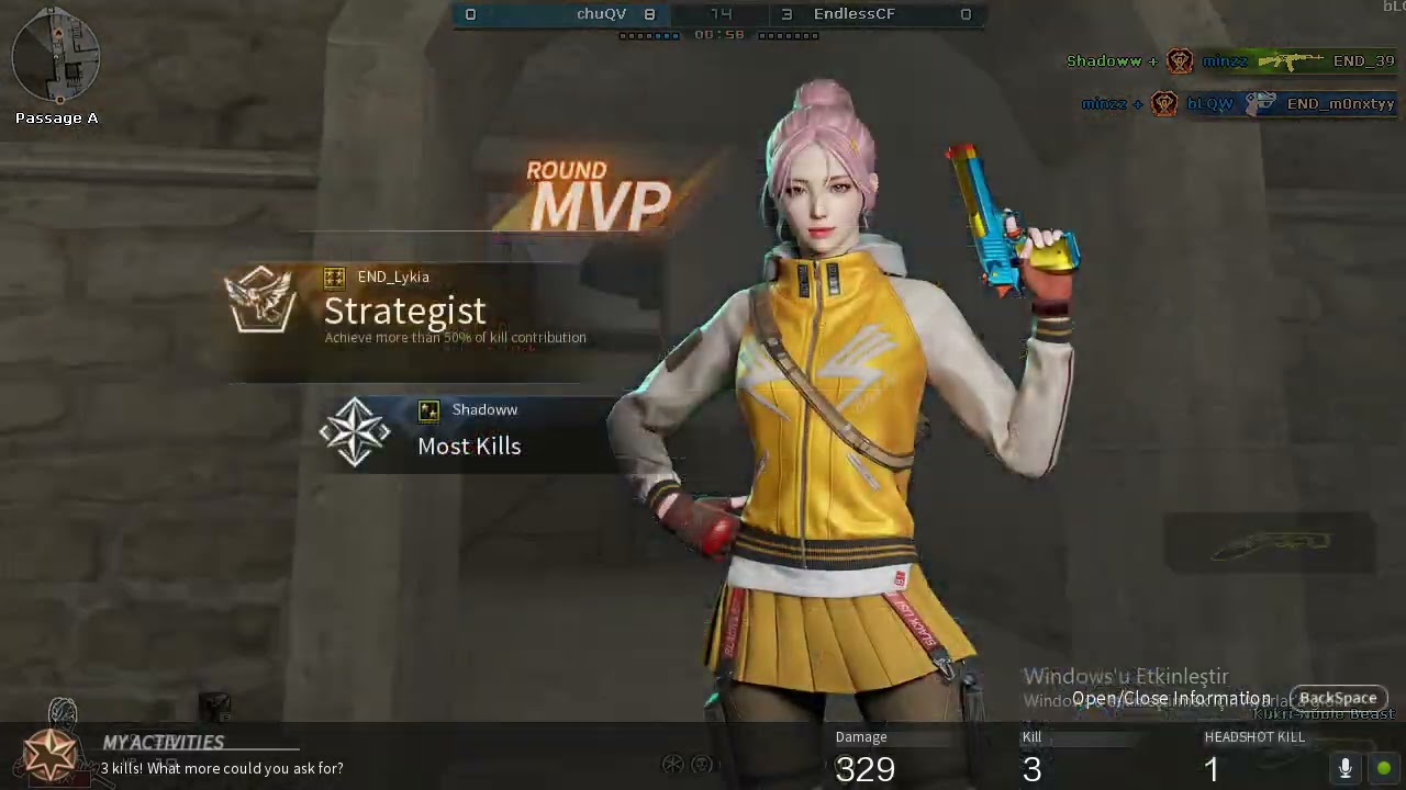 chuQV WS ENDLESS CF CLAN WAR