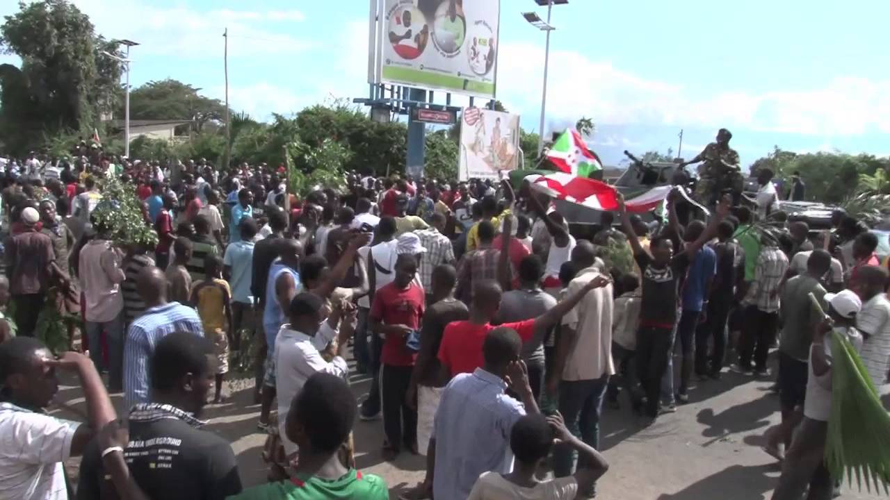 On The Scene: Celebrations in Burundi After Coup Announcement