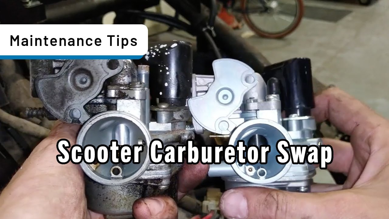 Scooter Carburetor Swap with Fuel Filter Install | 2005 Yamaha Zuma DIY Tutorial