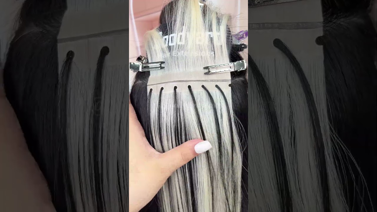 Butterfly weft hair extensions