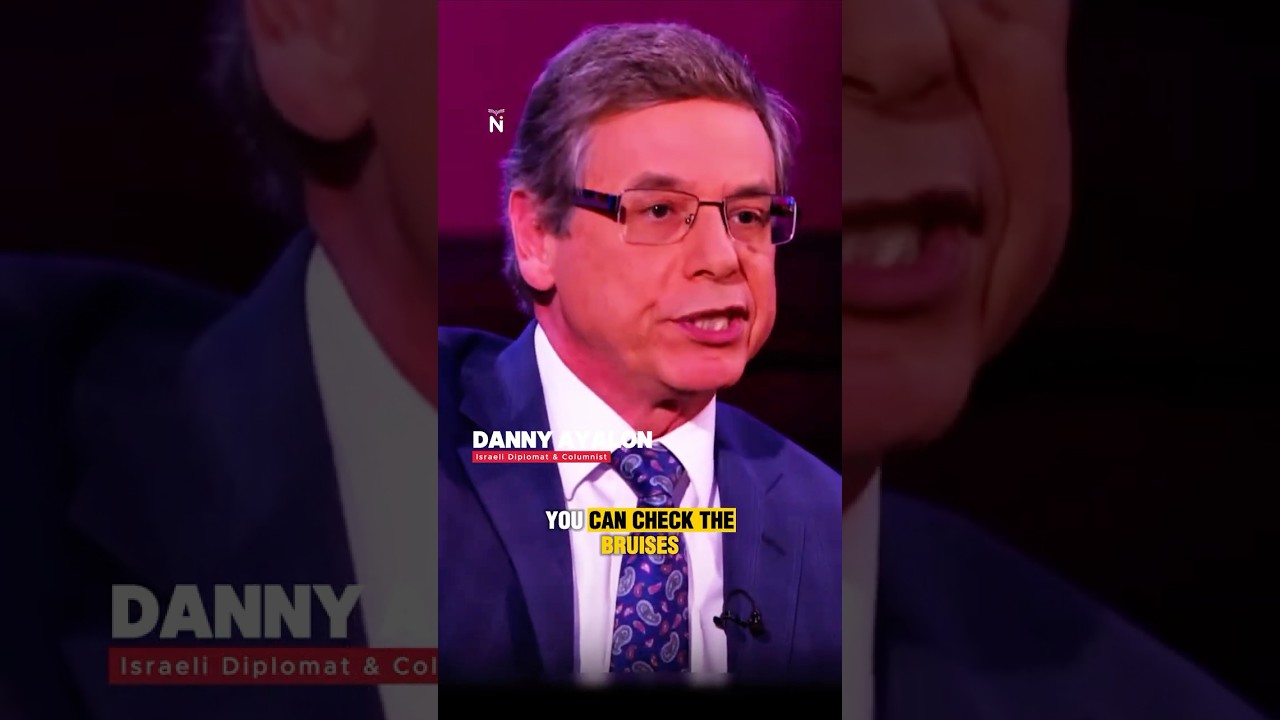 Mehdi Hasan Destroys Israeli Official in Seconds🔥| Danny vs Mehdi #shorts #viral #debate #israel
