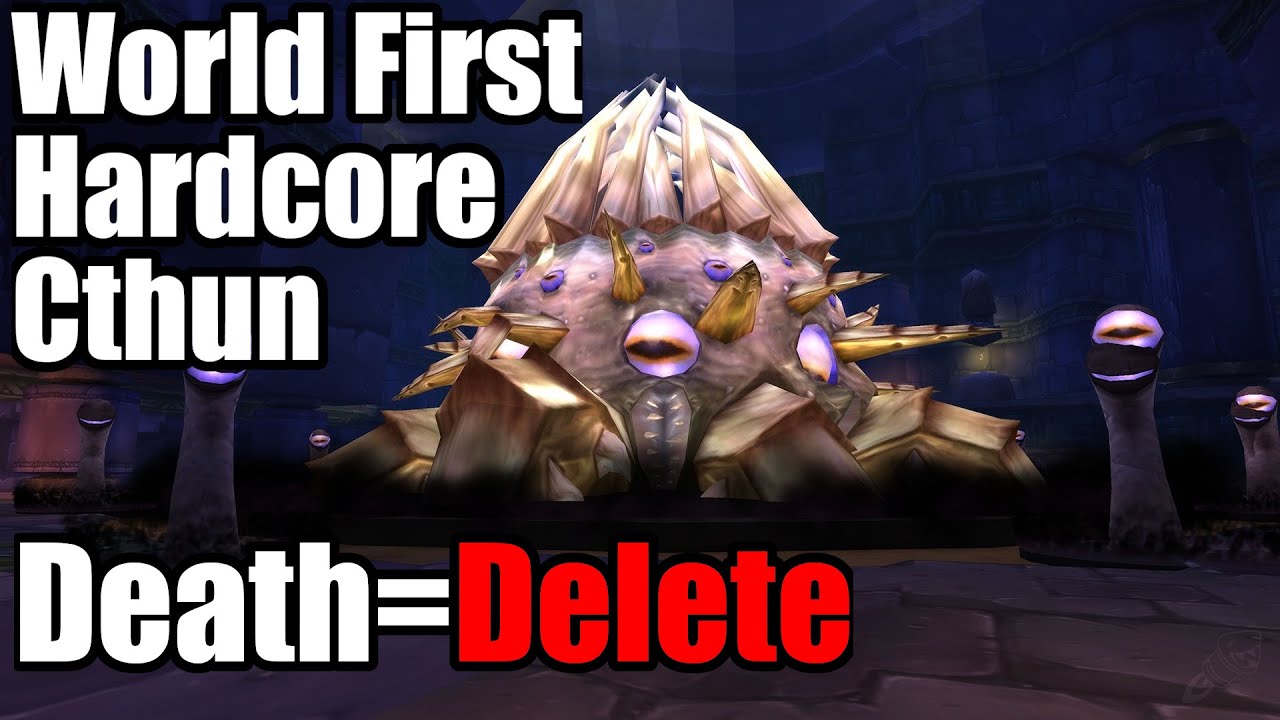World First Hardcore C'thun - HC Elite Hpal POV