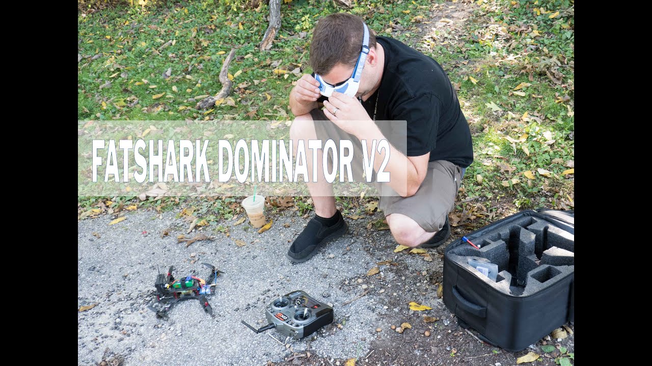 FPV-очки Fatshark Dominator V2 &mdash; обзор.