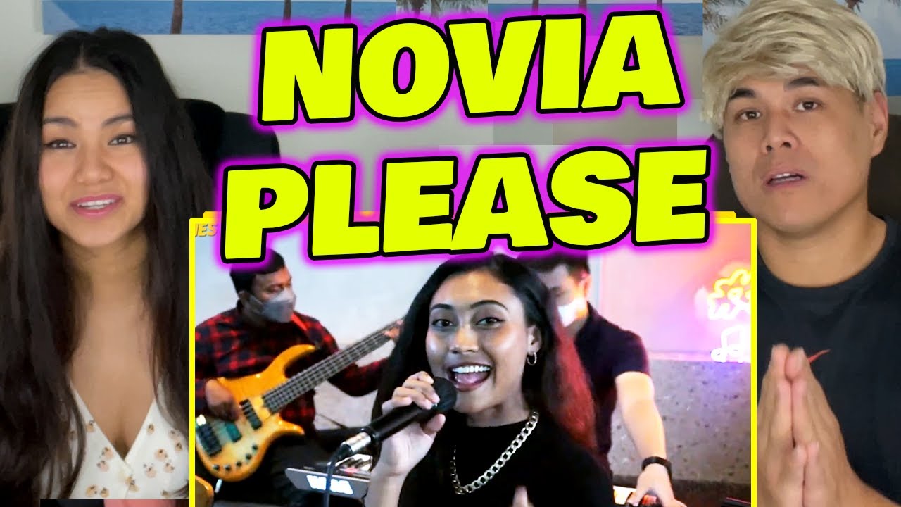 РЕАКЦИЯ на Novia Bachmid при участии Fivein | Beggin' (KERONCONG) #LetsJamWithJames