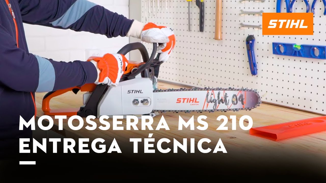 Entrega técnica | Motosserra STIHL MS 210