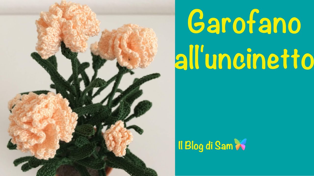 Spiegazione del Garofano all'uncinetto