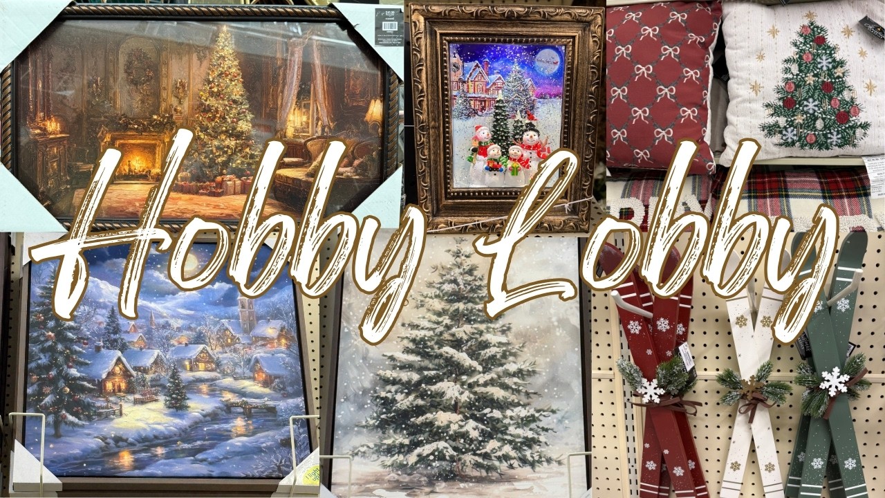 Новогодний декор из Hobby Lobby 2026 | Часть 13 | Скидка 50%!!