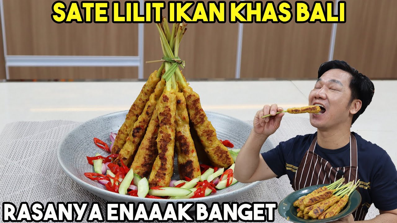 Sate Lilit Ikan Khas Bali Rasanya Enaaak Banget