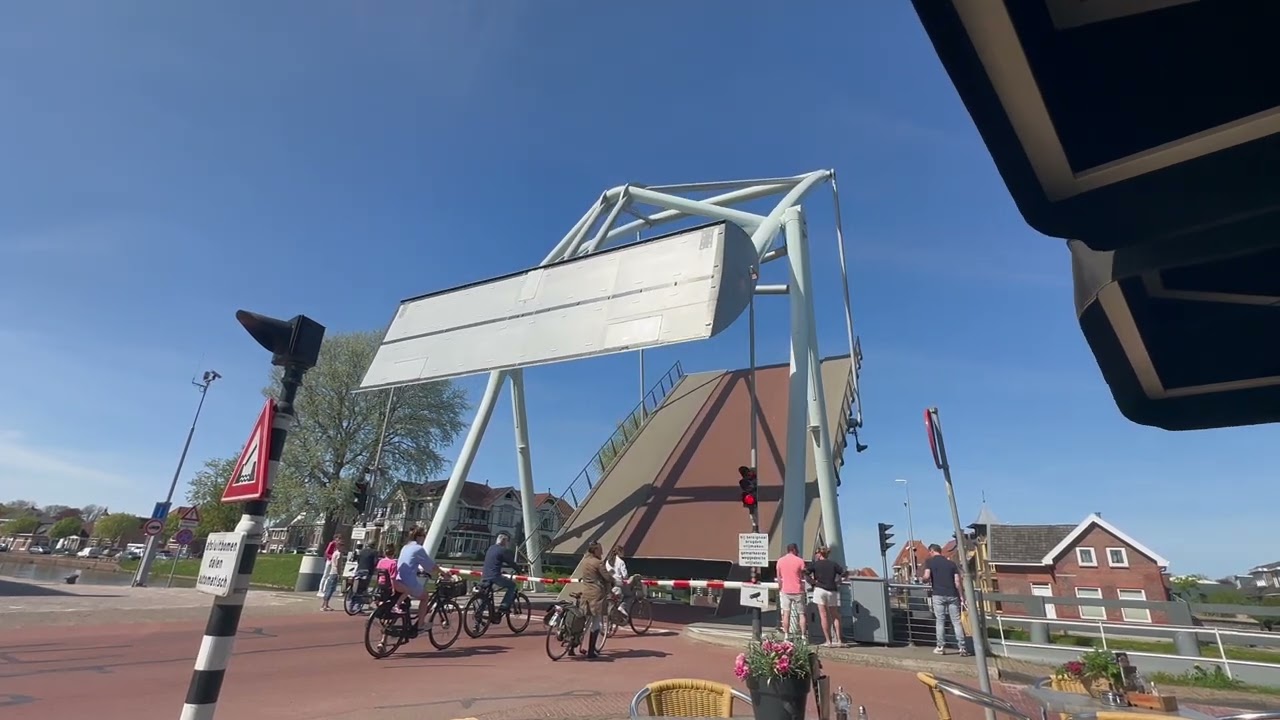 Hubbrücke in Holland