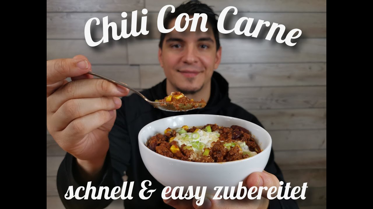 Das BESTE Chili con Carne Rezept | Lecker, einfach und schnell selbst gemacht