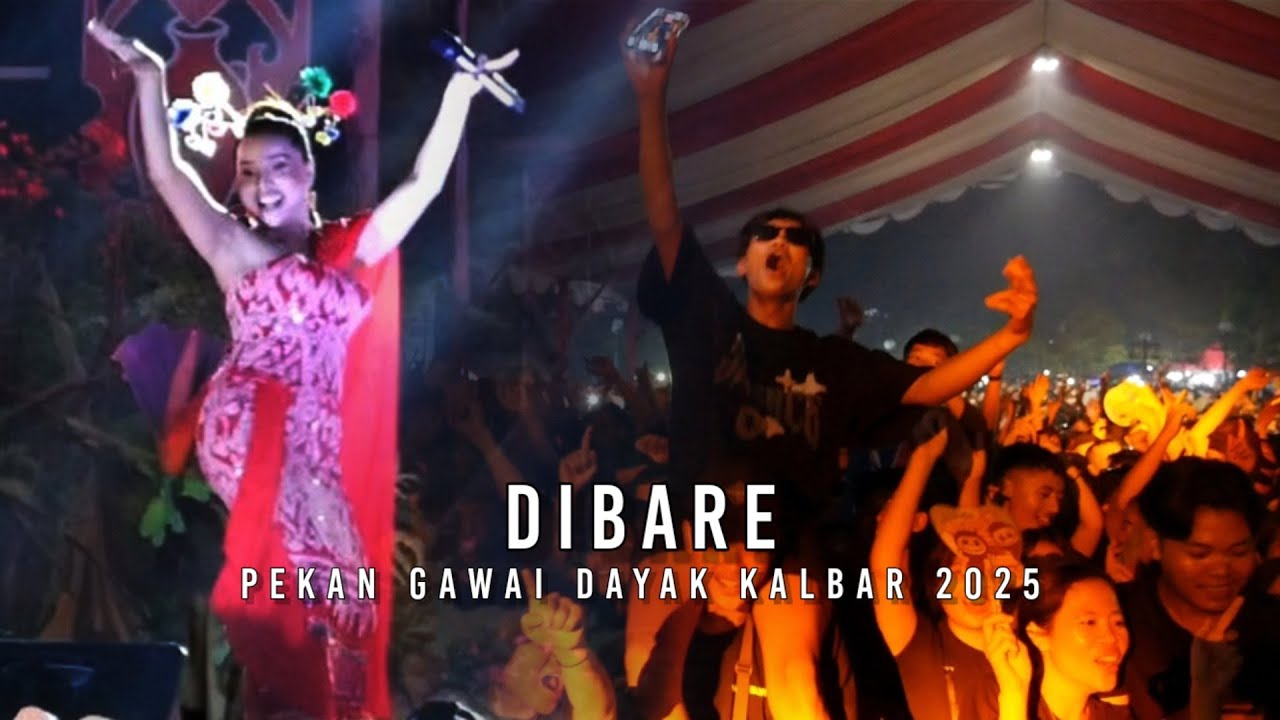 Dibare (Lirik)_Eva Belissima Live Pekan Gawai Dayak Kalbar 2025