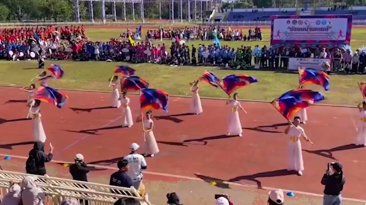 เก็บมาฝาก วงโยธวาทิตโรงเรียนนาน้อย กีฬามัธยมน่านเกมส์ ณ สนามกีฬากลางจังหวัดน่าน Cr. @ spm.nan