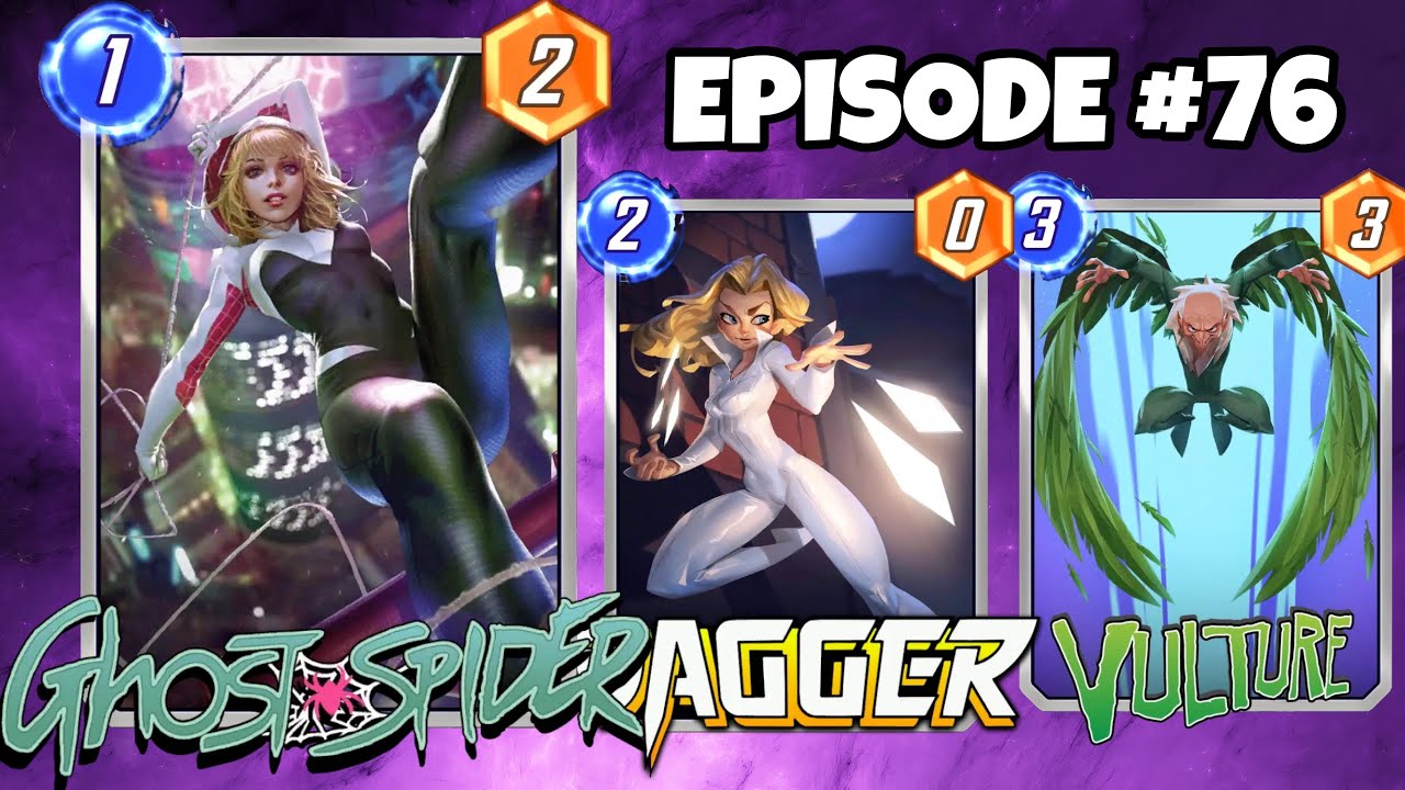 Marvel Snap Daily Replay Episode 76 - Ghost Spider and Move Deck