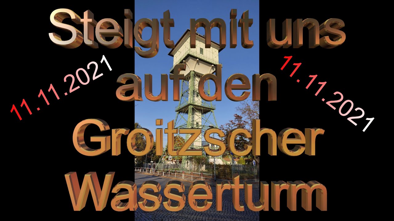 Der GCC steigt auf den Groitzscher Wasserturm