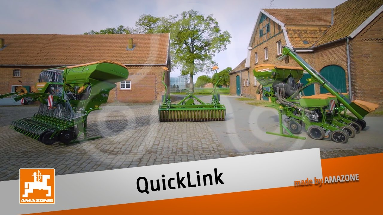 Система быстрой навески AMAZONE QuickLink для посевных комбинаций
