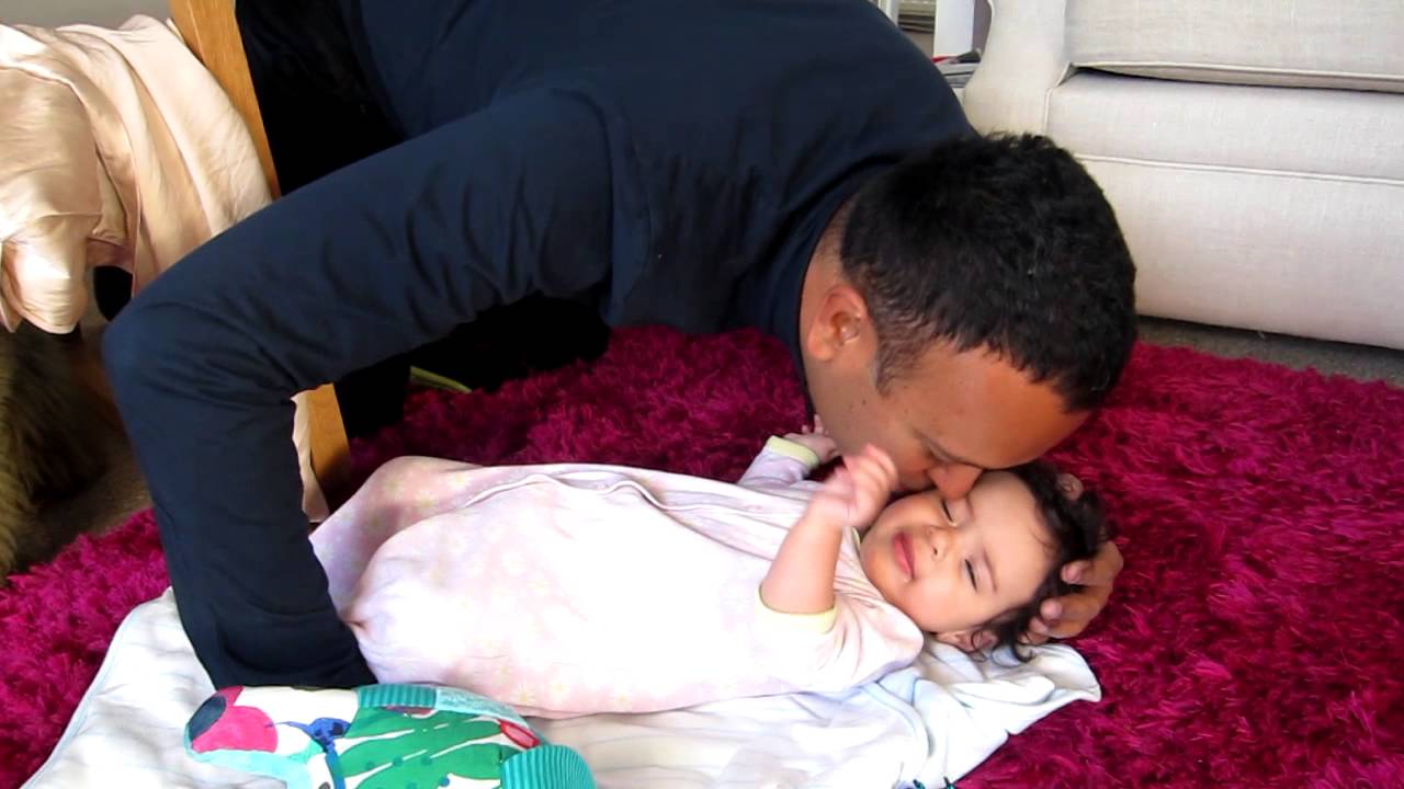 Daddy kisses