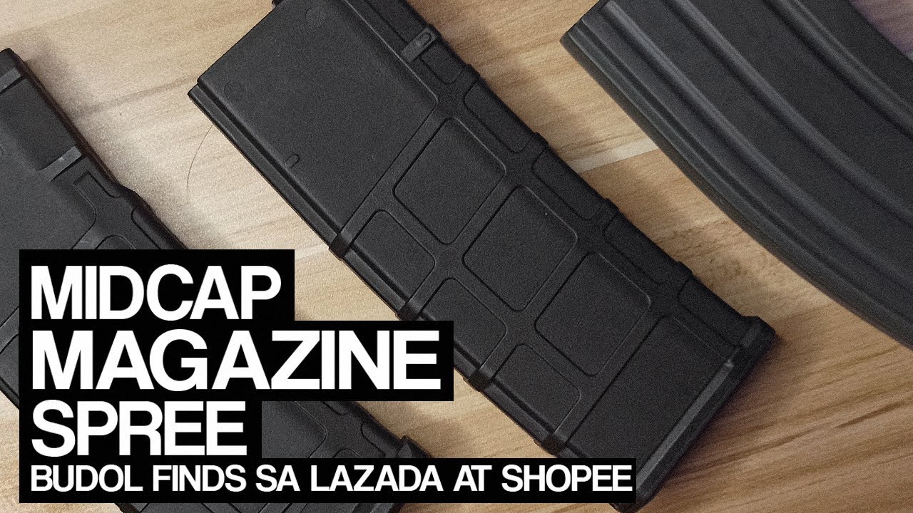 AIRSOFT MIDCAP MAGAZINES YOU CAN GET ON LAZADA OR SHOPEE! | AIRSOFT THINGS WITH KEM #4 🇵🇭